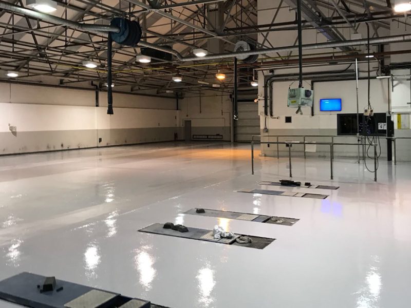 Jack Barclay Audi Service Centre: Vehicle Showroom Epoxy Flooring