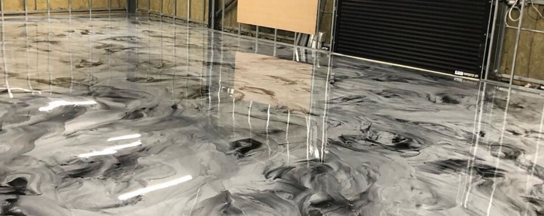 decorative epoxy resin industrial floor