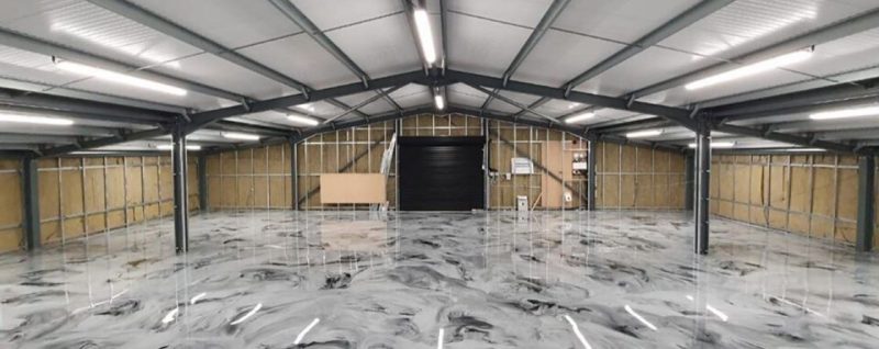 decorative epoxy resin industrial floor