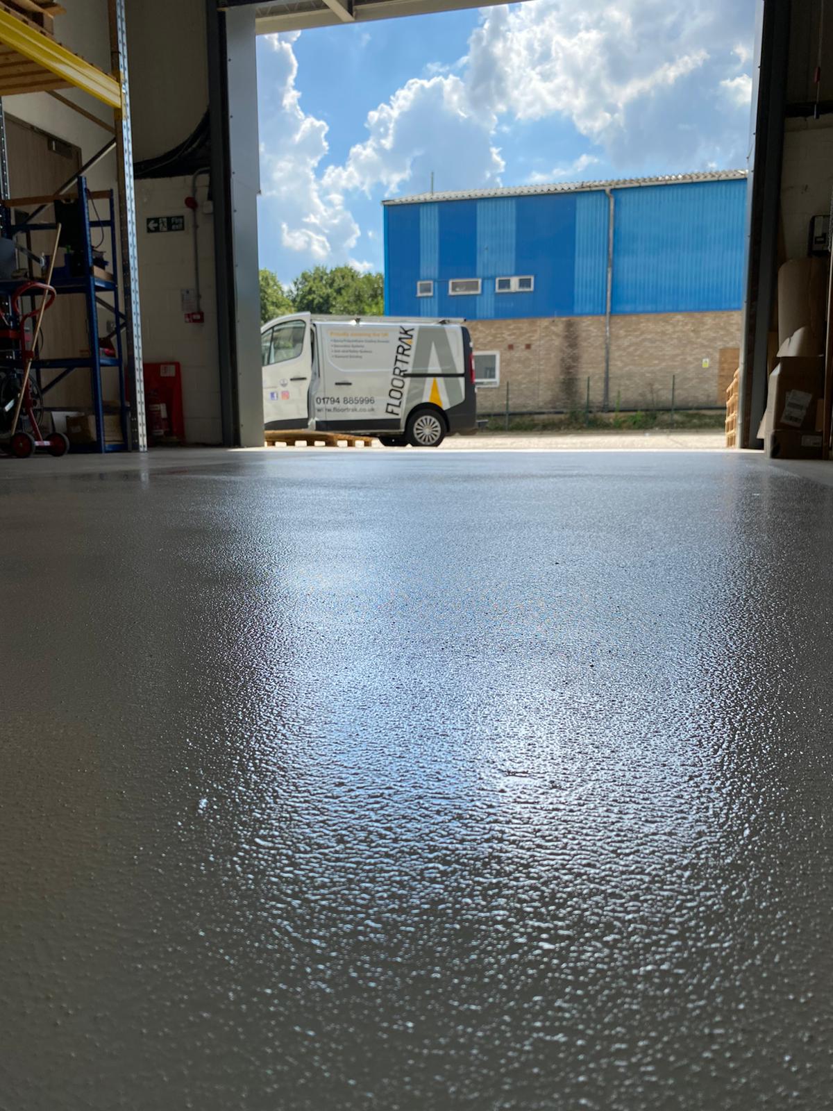 Grey Epoxy flooring