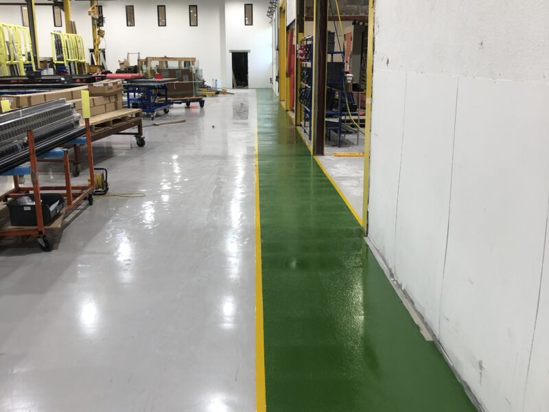 Line-Marking & Demarcation in Epoxy Flooring: Why It’s Essential for Safety & Efficiency 