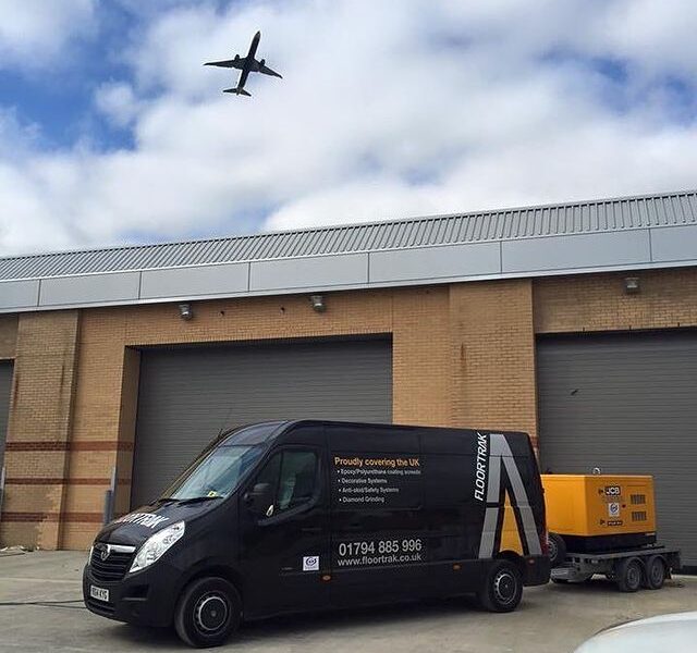 Epoxy Flooring for Aviation Hangars 